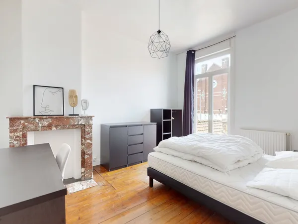 Loue chambre dans maison de 150m² en colocation - Tourcoing Plaine Images