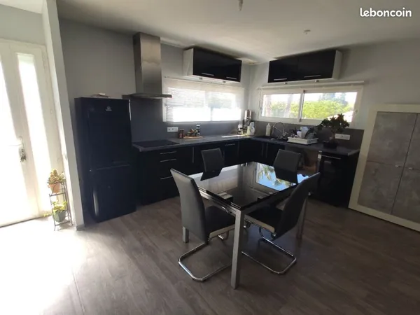 Appartement 2 pièces 56m2+Jardin+Parking