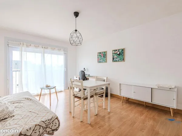 Location appartement T2 meublé 50m2 lumineux