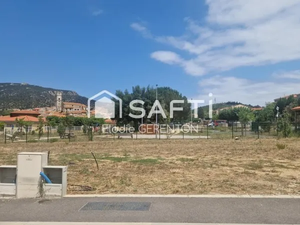 Terrain pour projet villa plain-pied 3 faces