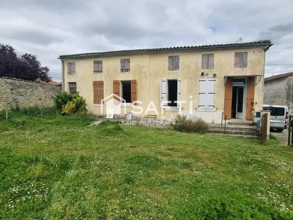 Migron : Maison à rénover avec jardin et exposition Sud