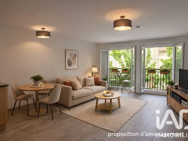 Appartement 1 pièce 32 m²