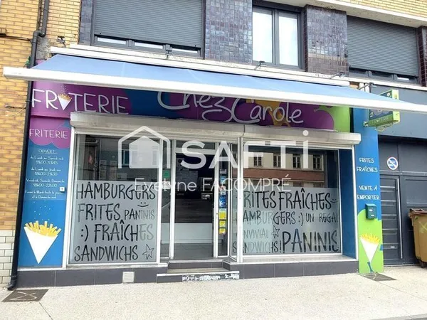 Friterie  Snacking avec belle notoriété à Petite-Synthe