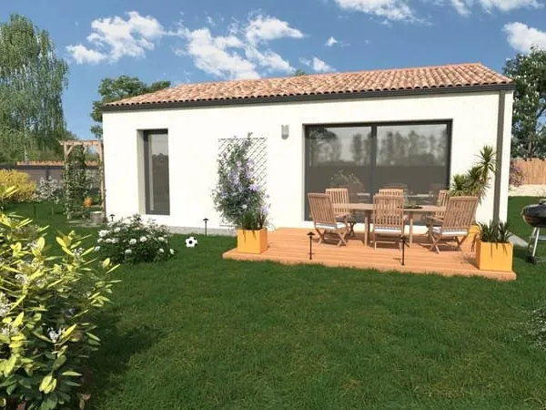 Projet de construction d'une maison 60 m² avec terrain à JAUNAY-MARIGNY (86)