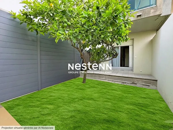 Studio - 21m² - Jardin 35m² - Ouest- Parking - Piscine