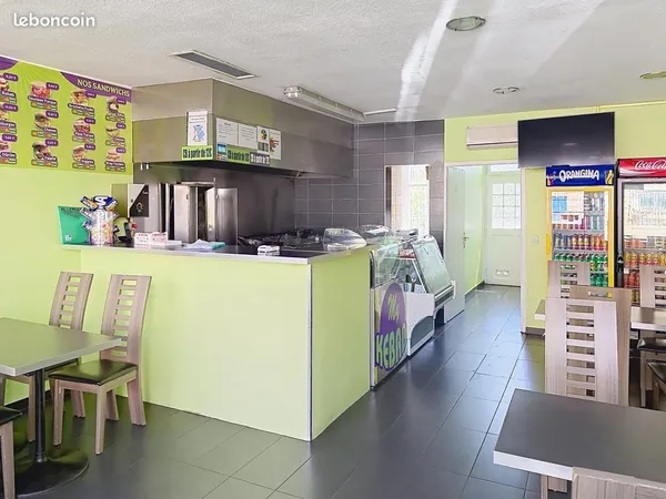 Fonds de commerce, snack 65 m² CHATEL-SAINT-GERMAIN