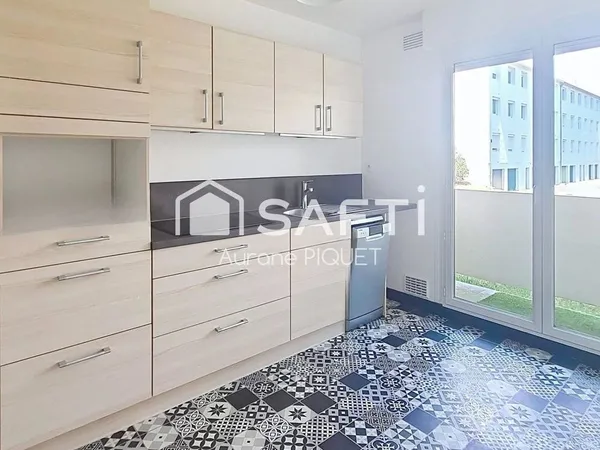 Appartement lumineux de 44 m² avec cave et parking