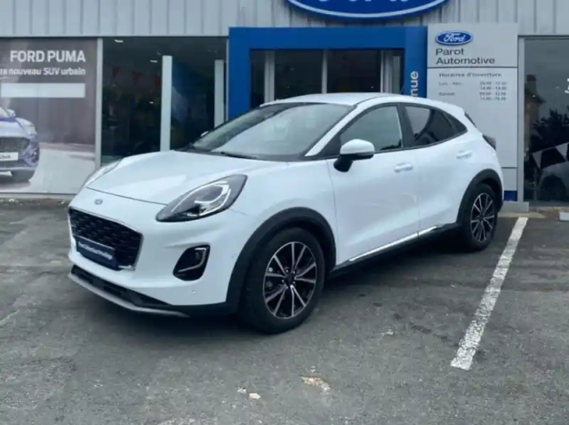 Ford Puma 1.0 flexifuel 125ch s&amp;s mhev titanium — photo 1