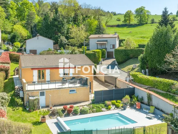Coup de coeur : maison lumineuse avec vue dégagée et piscine - Dramoison