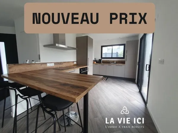 Maison neuve jamais habitée — 4 ch, DPE A, frais de notaire réduits