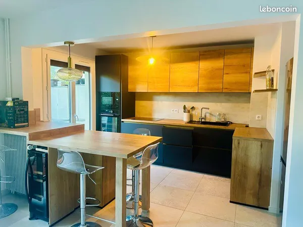 Appartement T3 Aix la torse avec jardin