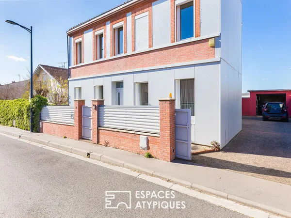 Toulousaine et son extension contemporaine avec piscine