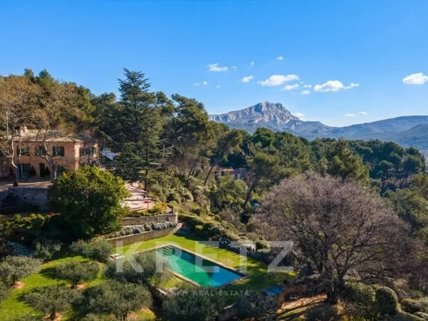 AIX-EN-PROVENCE BASTIDE D'EXCEPTION AU COEUR D'UN DOMAINE DE 3 HECTARES