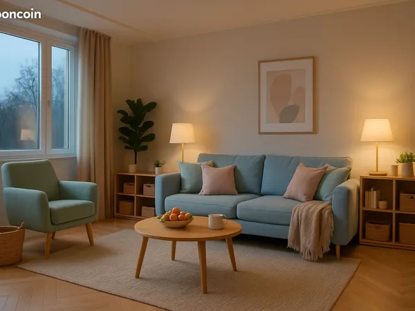 Appartement 3 pièces 59 m²