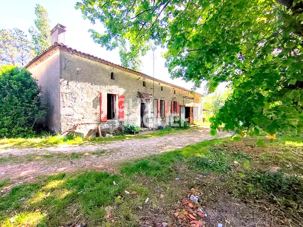 Grange à rénover avec vue dominante