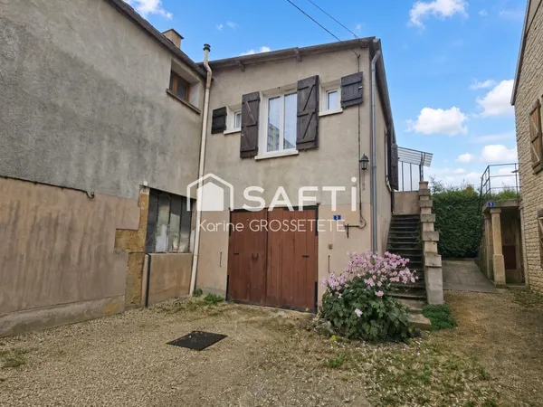 Maison de 50m² avec courette