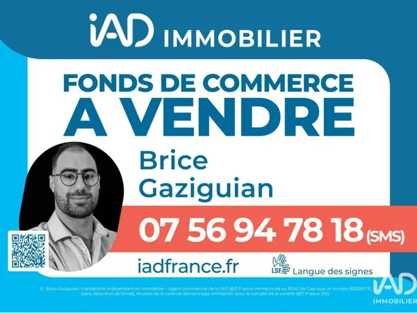 Fonds de commerce 87 m²