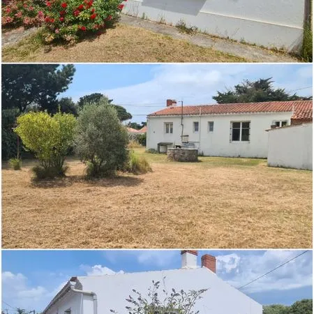 Maison typique de l'île-d'Yeu à rénover 3 chambres · 82 m² · Cuisine 9 m² · Terrain 940 m²