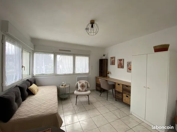 Studio meublé 16m2 quartier Hastings