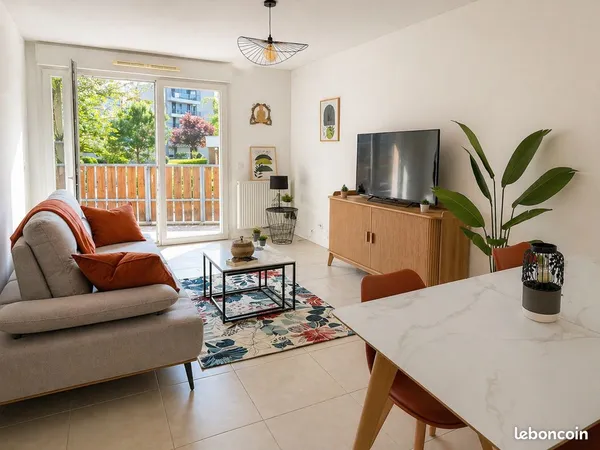 T3 meublé neuf avec loggia 12 m² + parking - Mérignac centre (tram à pied)
