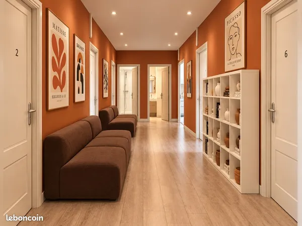LYON 9 - 126 m² - 6 CHAMBRES - COLOCATION - 9.4 % DE RENTABILITÉ BRUTE - 305 000