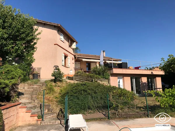 EXCLUSIVITÉ NESTENN - REBIGUE - MAISON 6 PIÈCES 138 M² - PISCINE - VUE DÉGAGÉE - COTEAUX À 5 MIN DE 