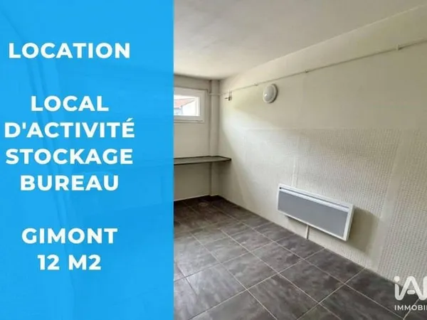 Local d'activité 12 m²