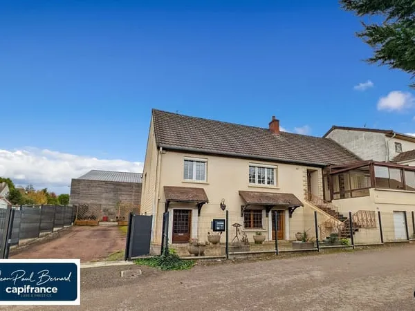 SAINT LEGER SUR DHEUNE (71) Maison à vendre de 7 pièces 243 m² terrain de 410 m² à découvrir !