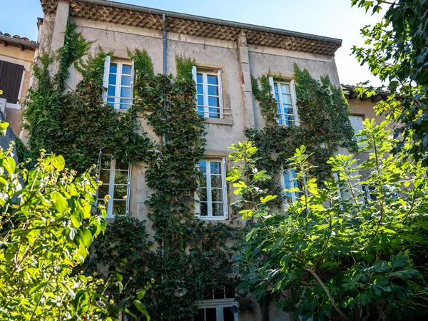 Maison en coeur de ville avec jardin arboré