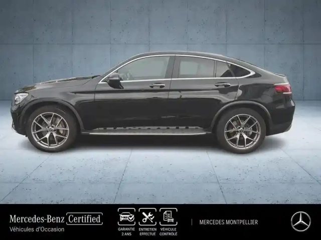 Mercedes Glc coupé 300 de 194+122ch amg line 4matic 9g-tronic — photo 2