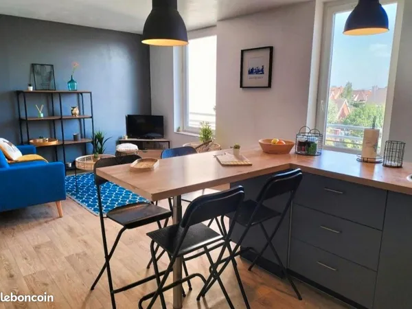 Cosy T3 à 50 mètres de la plage
