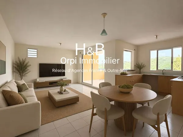 Appartement 3 pièces 61 m²