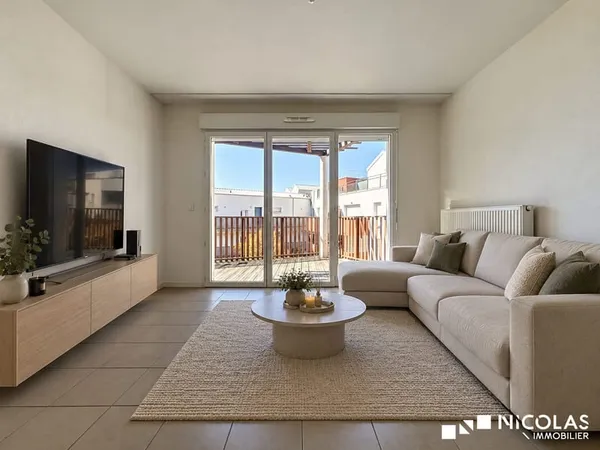 BAS CENON - LUMINEUX T3 AVEC BALCON ET PARKING