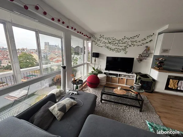 Appartement Reims Centre avec garage - 80m2