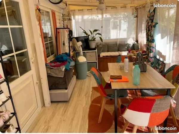 Mobil-home t3 avec terrasse