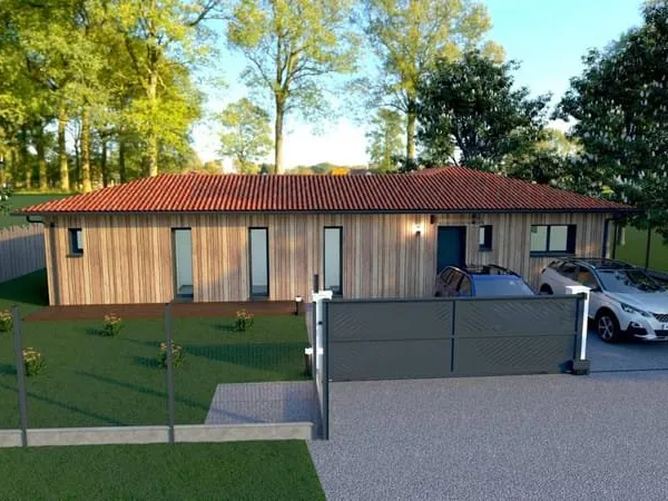 Terrain à Lormont de 276 M²