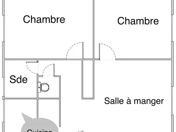 Appartement 3 pièces
