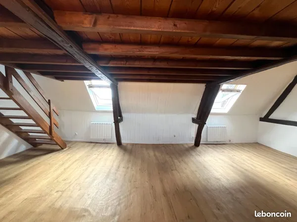 Loft avec mezzanine - Vue cathédrale - Vernon hypercentre - 40 m²