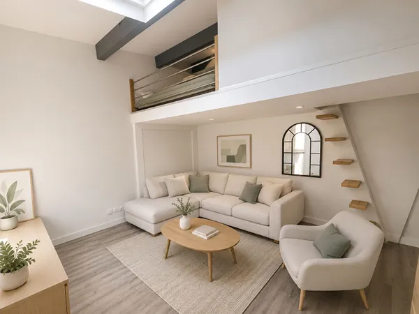 Studio 1 pièce 29 m²