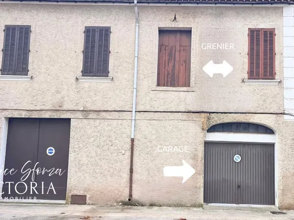 Garage et grenier aménageable