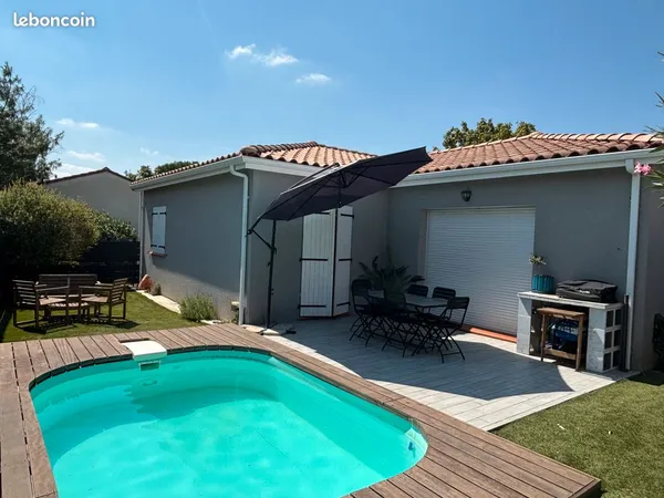 Maison contemporaine 97 m² - 3 chambres - Piscine - Ondes (31330)we