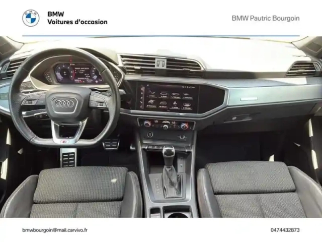 Audi Q3 sportback 40 tdi 200ch s line quattro s tronic 7 11cv — photo 5