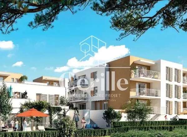 Nouveauté 3 pièces avec parking et jardin !