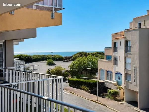 Cap d Agde, studio vue mer avec ascenseur