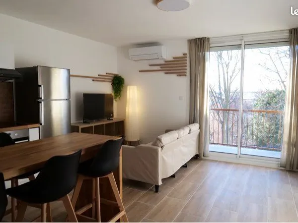 T3 meublé rénové - Clim, balcon, parking - Lycée Maillol