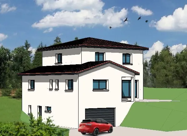 Rare à BRIGNAIS (69)- Terrain et maison : 145 m² et ces annexes