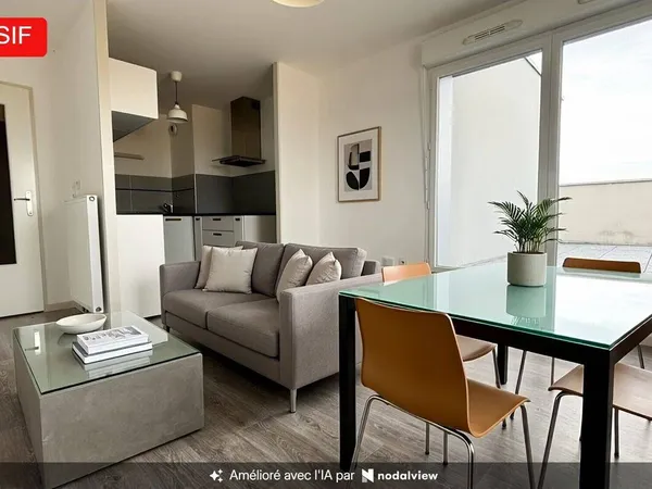 Appartement 2 pièces 39 m²