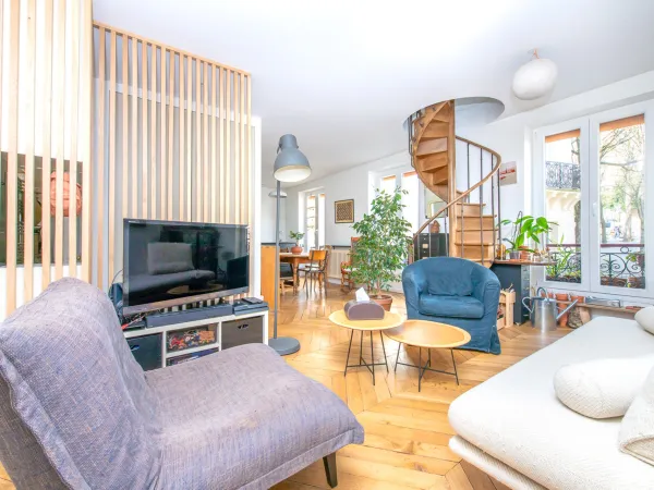 Coeur de la butte Montmartre - Appartement duplex 3 pièces