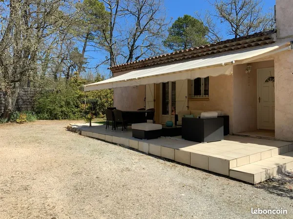 Villa 2 pièces a louer de 60m², jardin, parking et terrasse