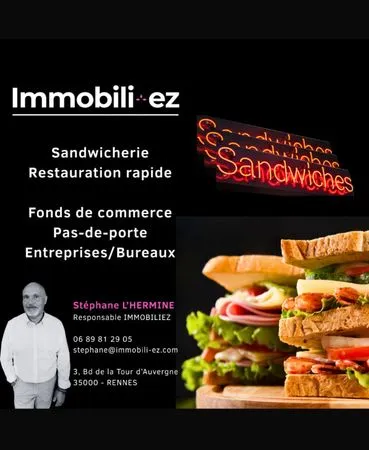 Boutique 100 m² Rennes